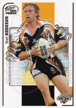 2005 Select Power #175 Brett Hodgson Front